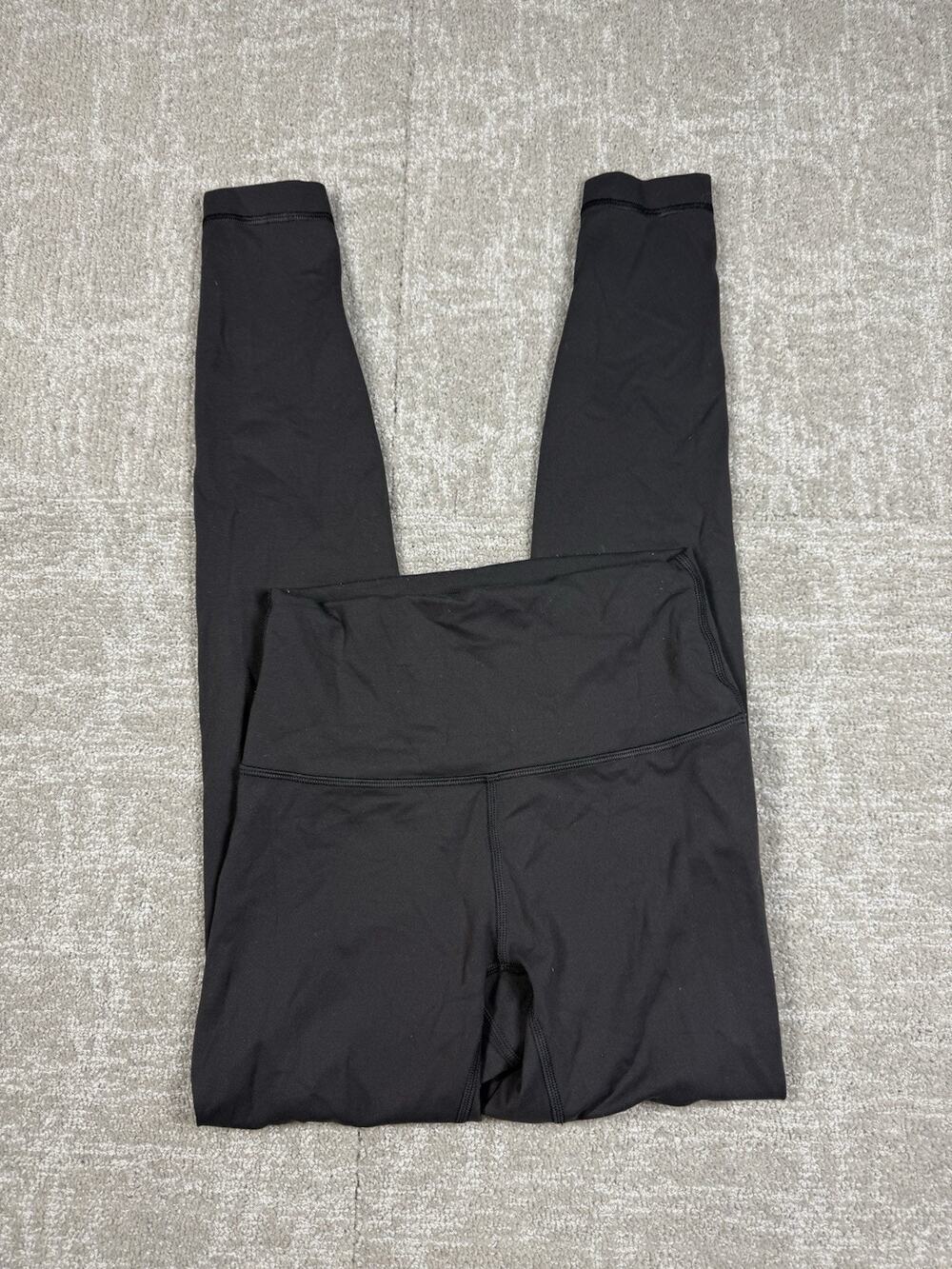 Lululemon High Rise Black Active Work Out Legging Women Size 4
